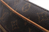 Authentic Louis Vuitton Monogram Pochette Valmy M40524 Shoulder Cross Bag 3498E