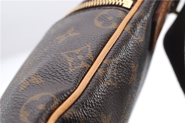 Authentic Louis Vuitton Monogram Pochette Valmy M40524 Shoulder Cross Bag 3498E
