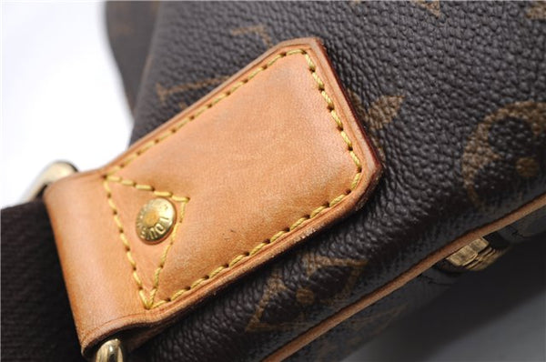 Authentic Louis Vuitton Monogram Pochette Valmy M40524 Shoulder Cross Bag 3498E