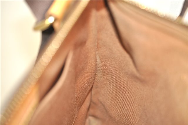 Authentic Louis Vuitton Monogram Pochette Valmy M40524 Shoulder Cross Bag 3498E