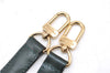 Authentic Louis Vuitton Leather Shoulder Strap Green 36.2-43.3" LV 3499E