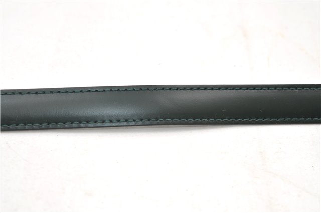 Authentic Louis Vuitton Leather Shoulder Strap Green 36.2-43.3