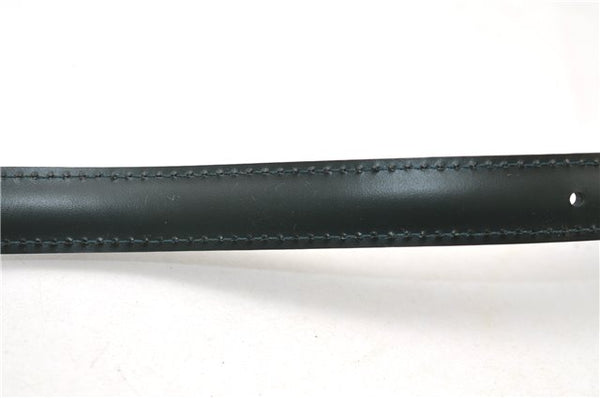 Authentic Louis Vuitton Leather Shoulder Strap Green 36.2-43.3" LV 3499E