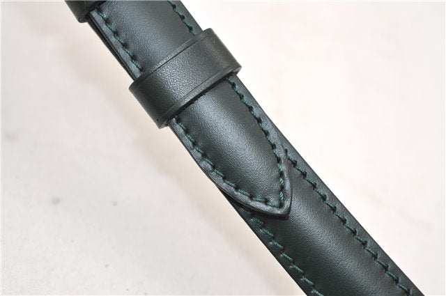 Authentic Louis Vuitton Leather Shoulder Strap Green 36.2-43.3
