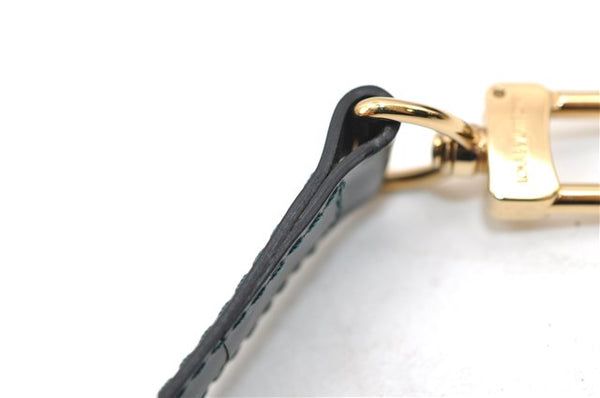 Authentic Louis Vuitton Leather Shoulder Strap Green 36.2-43.3" LV 3499E