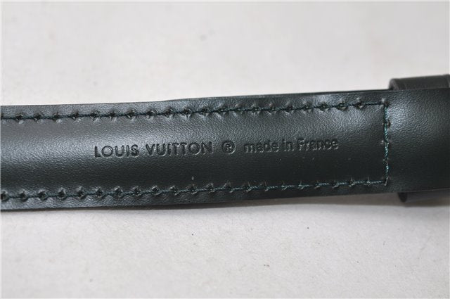 Authentic Louis Vuitton Leather Shoulder Strap Green 36.2-43.3