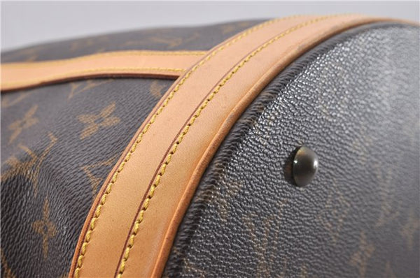 Authentic Louis Vuitton Monogram Bucket GM Shoulder Bag M42236 LV 3500D