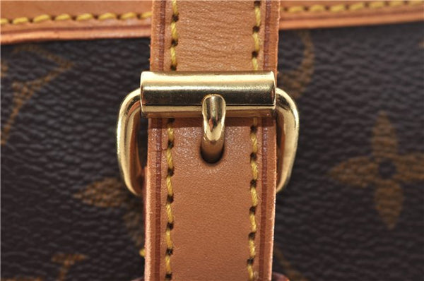 Authentic Louis Vuitton Monogram Bucket GM Shoulder Bag M42236 LV 3500D