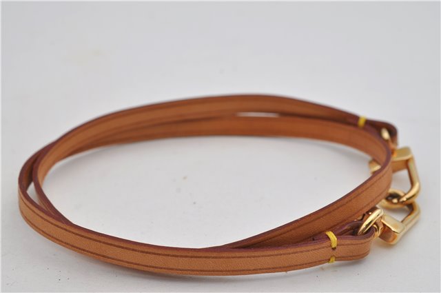 Authentic Louis Vuitton Leather Shoulder Strap Beige 23.4