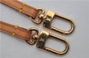 Authentic Louis Vuitton Leather Shoulder Strap Beige 23.4" LV 3500E