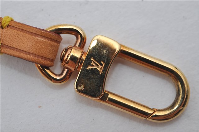 Authentic Louis Vuitton Leather Shoulder Strap Beige 23.4