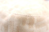 Authentic FENDI Zucca Mamma Baguette Shoulder Bag Canvas Leather Beige 3502F