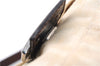 Authentic FENDI Zucca Mamma Baguette Shoulder Bag Canvas Leather Beige 3502F