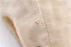 Authentic FENDI Zucca Mamma Baguette Shoulder Bag Canvas Leather Beige 3502F