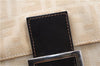 Authentic FENDI Zucca Mamma Baguette Shoulder Bag Canvas Leather Beige 3502F