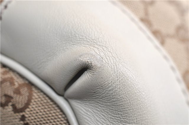 Authentic GUCCI Sukey 2Way Tote Bag GG Canvas Leather 247902 Brown 3503F