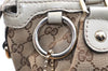 Authentic GUCCI Sukey 2Way Tote Bag GG Canvas Leather 247902 Brown 3503F