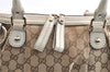 Authentic GUCCI Sukey 2Way Tote Bag GG Canvas Leather 247902 Brown 3503F