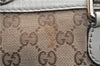 Authentic GUCCI Sukey 2Way Tote Bag GG Canvas Leather 247902 Brown 3503F