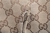 Authentic GUCCI Sukey 2Way Tote Bag GG Canvas Leather 247902 Brown 3503F