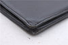 Authentic CHANEL Calf Skin CoCo Mark Bifold Long Wallet Purse Black 3504D