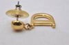 Authentic Christian Dior Vintage Earrings Gold Tone CD 3504I