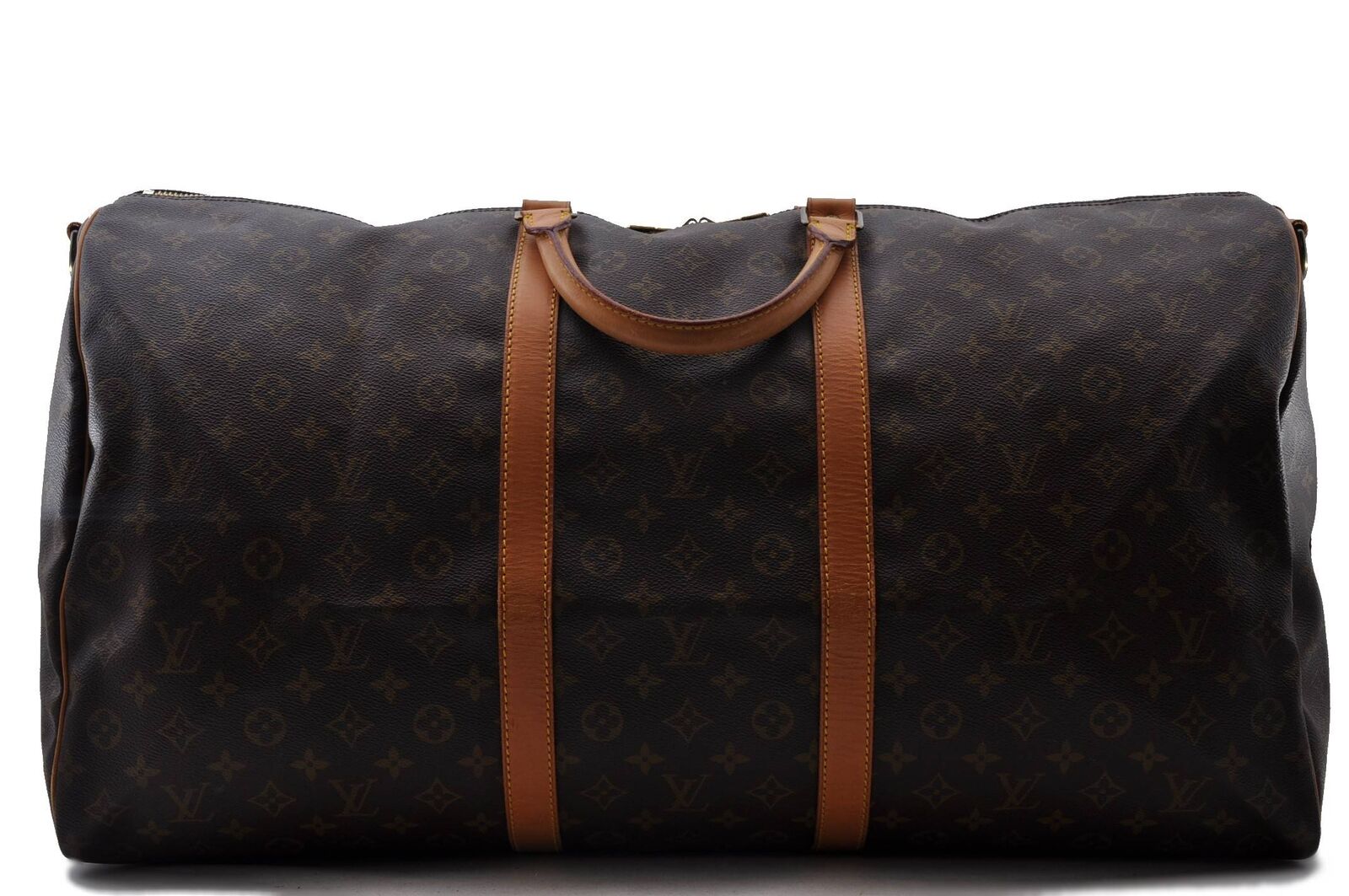 Auth Louis Vuitton Monogram Keepall Bandouliere 60 Boston Bag M41412 LV 3508C