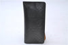 Authentic Louis Vuitton Monogram Mat Clochette PM Key Case Black M65133 LV 3510D