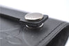Authentic Louis Vuitton Monogram Mat Clochette PM Key Case Black M65133 LV 3510D