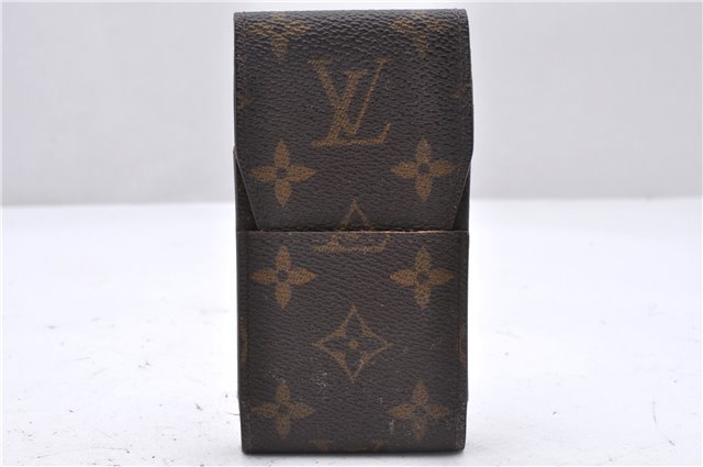 Authentic Louis Vuitton Monogram Etui Cigarette Case M63024 LV 3518D