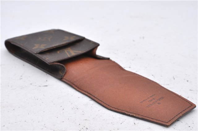 Authentic Louis Vuitton Monogram Etui Cigarette Case M63024 LV 3518D