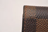 Authentic Louis Vuitton Damier Compact Zip Bifold Wallet Purse N61668 LV 3518I