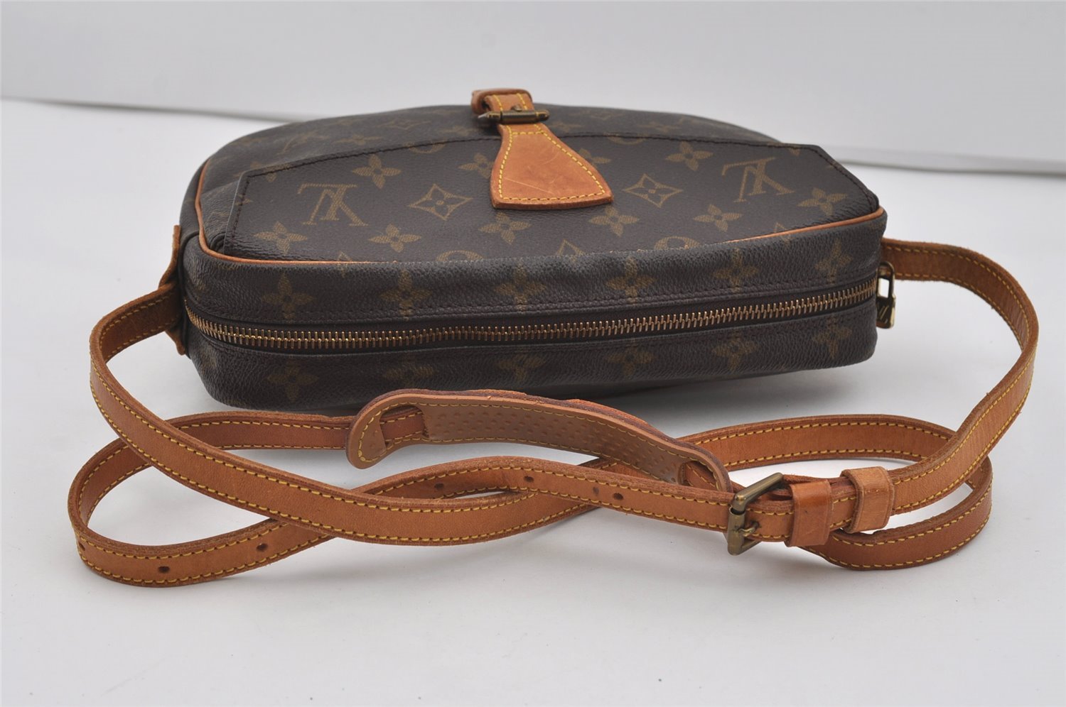 Authentic Louis Vuitton Monogram Jeune Fille MM M51226 Shoulder Cross Bag 3519I