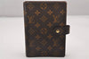Authentic Louis Vuitton Monogram Agenda MM Notebook Cover R20004 LV 3520I