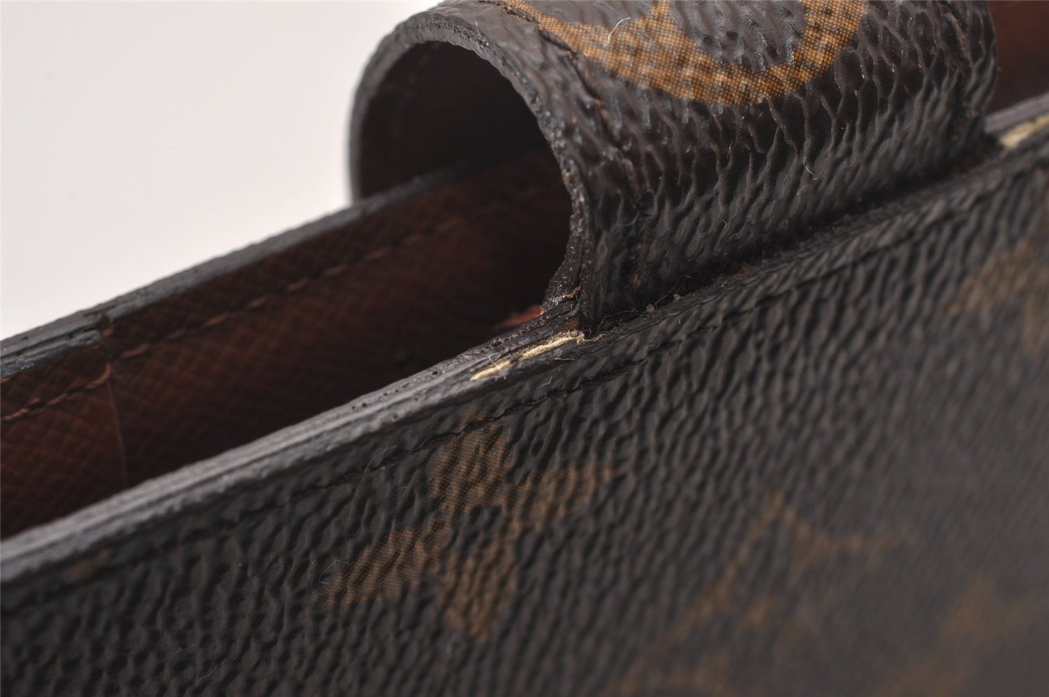 Authentic Louis Vuitton Monogram Agenda MM Notebook Cover R20004 LV 3520I