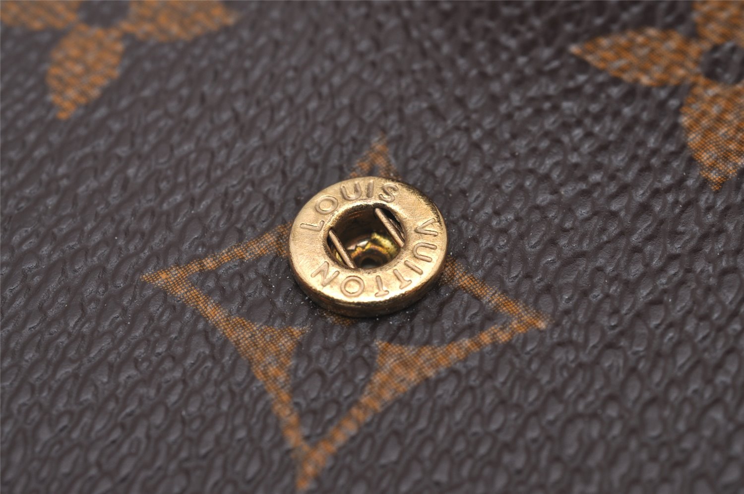 Authentic Louis Vuitton Monogram Agenda MM Notebook Cover R20004 LV 3520I