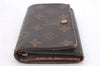 Auth Louis Vuitton Monogram Porte Monnaie Billets Tresor Wallet M61730 LV 3521D