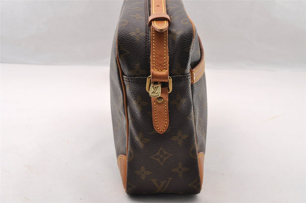 Authentic Louis Vuitton Monogram Trocadero 30 Shoulder Cross Bag M51272 LV 3522I