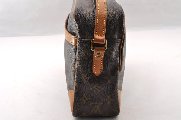 Authentic Louis Vuitton Monogram Trocadero 30 Shoulder Cross Bag M51272 LV 3522I
