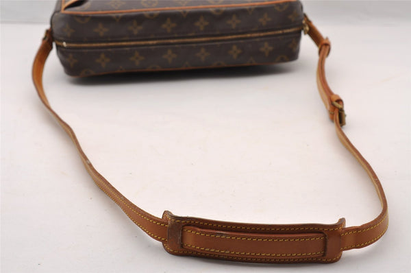 Authentic Louis Vuitton Monogram Trocadero 30 Shoulder Cross Bag M51272 LV 3522I