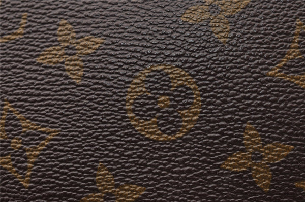 Authentic Louis Vuitton Monogram Trocadero 30 Shoulder Cross Bag M51272 LV 3522I