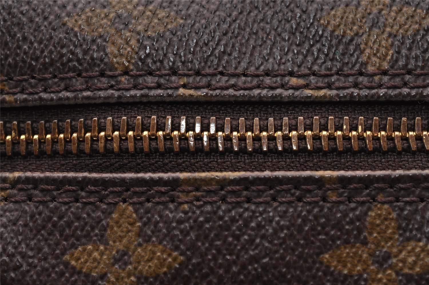 Authentic Louis Vuitton Monogram Trocadero 30 Shoulder Cross Bag M51272 LV 3522I