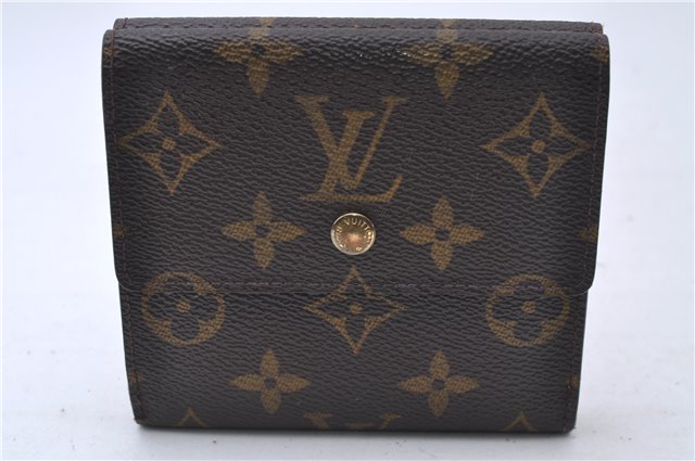 Auth Louis Vuitton Monogram Porte Monnaie Billet Carte Credit M61652 LV 3523D