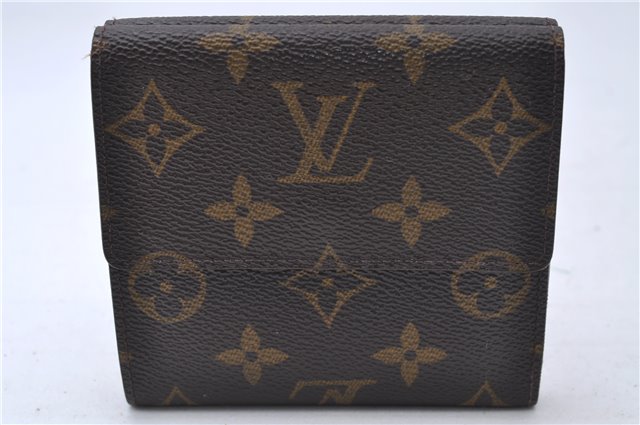 Auth Louis Vuitton Monogram Porte Monnaie Billet Carte Credit M61652 LV 3523D