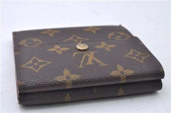 Auth Louis Vuitton Monogram Porte Monnaie Billet Carte Credit M61652 LV 3523D