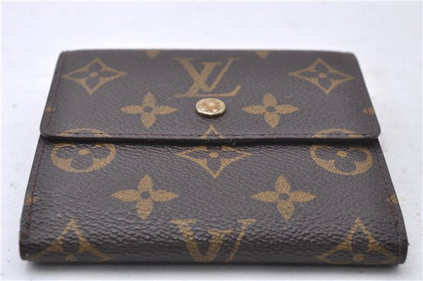 Auth Louis Vuitton Monogram Porte Monnaie Billet Carte Credit M61652 LV 3523D