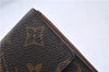 Auth Louis Vuitton Monogram Porte Monnaie Billet Carte Credit M61652 LV 3523D