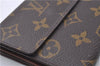 Auth Louis Vuitton Monogram Porte Monnaie Billet Carte Credit M61652 LV 3523D
