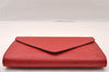 Authentic Louis Vuitton Epi Arts Deco Clutch Bag Red M52637 LV 3524I
