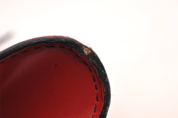 Authentic Louis Vuitton Epi Arts Deco Clutch Bag Red M52637 LV 3524I